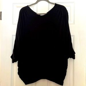 Cherish Black Knit Top